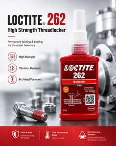 <span class=keywords><strong>LOCTITE</strong></span> 271 <span class=keywords><strong>Rojo</strong></span> Original, Adhesivo Anaeróbico Permanente <span class=keywords><strong>para</strong></span> Fijación de <span class=keywords><strong>Roscas</strong></span>, <span class=keywords><strong>para</strong></span> Pernos Grandes, Tornillos y Fijaciones Metálicas, 50 ml - Product Image 6
