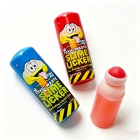 Bestar Licking Mouth Drink Slime Saveur Fruitée Fraise Framboise Bleue, Saveur Artificielle 'Toxic Waste', Goût Acidulé, pour Enfants