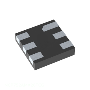 Distributeur agréé NCP752AMX28TCG 6 XFDFN Composants électroniques de gestion de l'alimentation (PMIC) - Product Image 1
