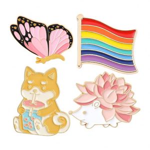 Pin de Esmalte Suave Personalizado, Pin de Solapa de Esmalte Duro con Diseño de Anime de Moda, Pin de Esmalte con Diseño Lindo - Product Image 6