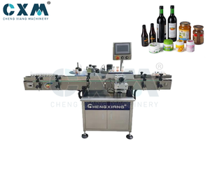 Étiqueteuse d'autocollants verticale automatique CX-LT pour contenants cosmétiques et soins quotidiens - Product Image 1