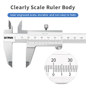 डीट्रॉन 150 मिमी 6 "उद्योग ग्रेड स्तर डिजिटल मापने उपकरण इलेक्ट्रॉनिक माइक्रोमीटर धातु डिजिटल वर्नियर कैलिपर