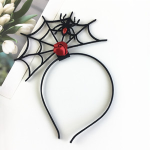 Bandeau de farce d'<span class=keywords><strong>Halloween</strong></span> avec décorations de <span class=keywords><strong>couteau</strong></span> et de toile d'araignée-Bandeau en dentelle à oreilles de chat de petite sorcière - Product Image 4