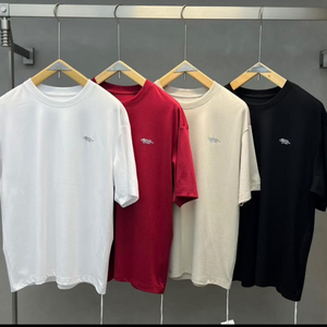 T-shirt en coton personnalisé, tee-shirt court pour homme, <span class=keywords><strong>ensemble</strong></span> de t-shirts d'été, tee-shirt graphique vintage, col rond, t-shirts pour garçons - Product Image 1