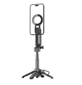 Trípode Magnético para Teléfono, Soporte Inalámbrico para Teléfono, Palo Selfie, Trípode de Escritorio para <span class=keywords><strong>iPhone</strong></span> 16 15 <span class=keywords><strong>14</strong></span> 13 12 <span class=keywords><strong>Pro</strong></span> <span class=keywords><strong>Max</strong></span>, Soporte para Teléfono Samsung - Product Image 1