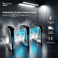 Torniquete Automático de Acero Inoxidable 304 con Certificación CE FCC, Barrera Abatible para Estadios, Gimnasios y Lugares Públicos