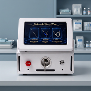 Sistema de Láser de Diodo de 980nm y 1470nm, Máquina de Liposucción Médica, Lipólisis Láser, Dispositivo de Adelgazamiento Corporal para Cirugía Plástica con 635nm - Product Image 1