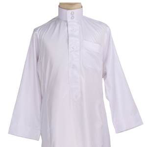Al <span class=keywords><strong>Haramain</strong></span> para Thobe, Ropa Infantil, Poliéster Brillante, Estilo Saudí, Thobe Infantil Musulmán, Maxi Thobe / Thawb, MEDIO ORIENTE - Product Image 1