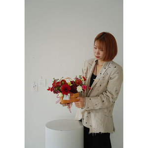 Bán Buôn Mây Tự Nhiên Wickers Trái Cây Dã Ngoại Tre Hộp Lưu Trữ Hoa Giỏ Với Xử Lý - Product Image 2