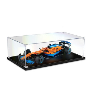 Caja de Acrílico para Exhibición de Figuras de Acción <span class=keywords><strong>McLaren</strong></span> F1 Formula Racing 42141, a Prueba de Polvo, Apilable, Diseño de Dibujos Animados - Product Image 5