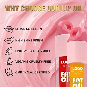 Olio Labbra Trasparente Lucido con Etichetta Privata, Portachiavi Personalizzato, Logo Personalizzato, Vegano, Volumizzante, Idratante, Mini Lucidalabbra OEM ODM, Ingrosso per Brand di Bellezza - Product Image 5