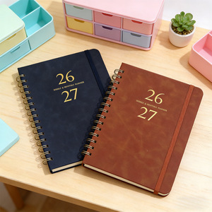 2026 Custom Printing Hardcover Spiral Binding Planner Prayer Journal A4 <b>A5</b> Agenda 2027 Daily Weekly Monthly Planner - Product Image 2
