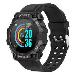 Reloj inteligente deportivo FD68, pantalla redonda a Color de 1,3 pulgadas, con control del ritmo cardíaco y multideportes