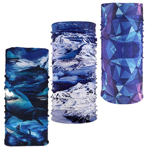 UV Sun Protection Headwrap Cachecol Outdoor Sports Pescoço Gaiter Impressão Personalizada Poliéster Multi Cor Bandanas - Product Image 3