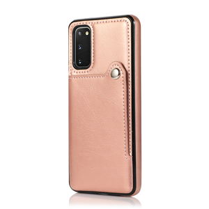 Custodia per Samsung per <span class=keywords><strong>Galaxy</strong></span> <span class=keywords><strong>S21</strong></span> <span class=keywords><strong>Plus</strong></span>, in pelle di colore puro e antiurto - Product Image 2