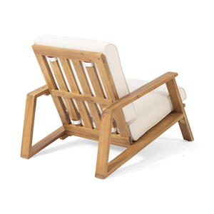 KURSI KELAB PALOMA-Furnitur Luar Ruangan Kayu Akasia Modern - Product Image 2