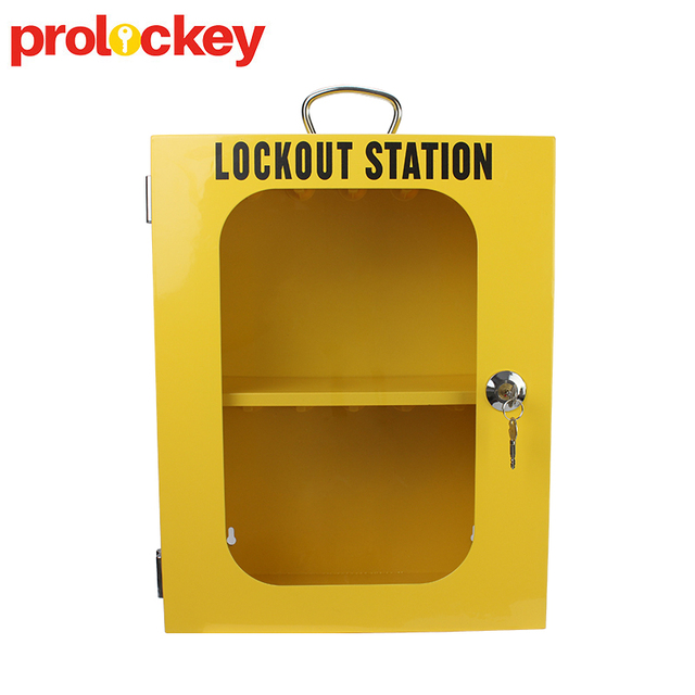 Custom Steel Management Lockout Tagout Station Box ,OEM Padlock Box Metal Lockout Station LOTO Cabinet