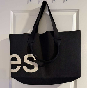Bolsos Tote de Poliéster con Diseño Jacquard de Doble Punto y Estampado de Dibujos Animados para Mujer, Personalizados de Fábrica, con Asas de Punto Curvo y Correas para el Hombro - Product Image 5