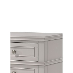 3 <b>Drawer</b> Nightstand With Usb Port Modern Bedroom <b>Storage</b> Cabinet - Product Image 4