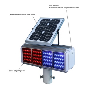 Produzione di semafori a Led a energia solare lampeggiante - Product Image 3