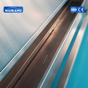 Laveuse à brosses en acier inoxydable SUS304 pour épluchage et lavage, certifiée CE, qualité export, pour légumes - Product Image 5