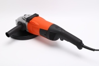 Meuleuse d'angle industrielle filaire 9 pouces avec gâchette, disque de meulage 230 mm, outil de coupe métallique professionnel haute puissance, polissage DIY