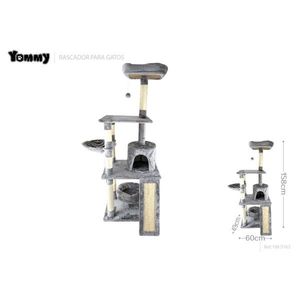 Yommy Cat Tree 158cm Four Tier With <b>Scratching</b> <b>Post</b> For Cats - Product Image 1
