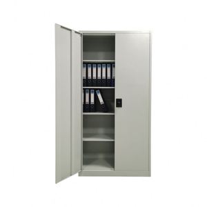 Armoire de bureau en acier à 2 portes, directement de l'usine, armoire de rangement de fichiers de bureau, armoire de rangement moderne en métal pas chère - Product Image 3