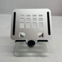 IKATAK nouveau alliage d'aluminium réglable 360 Base pivotante support de tablette pliable universel support de tablette de bureau