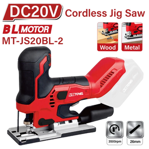 Sierra de calar inalámbrica <span class=keywords><strong>con</strong></span> batería de litio recargable para el hogar de velocidad Variable de 20V portátil <span class=keywords><strong>con</strong></span> interruptor de seguridad - Product Image 2