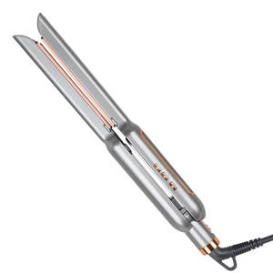 ที่หนีบผมเซรามิกสองชั้นเครื่องหนีบผมตรงแผ่นความร้อนยาวแบบมืออาชีพ - Product Image 4