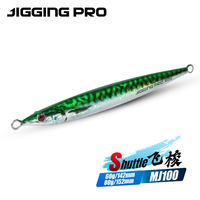 Jigging pro Metal Lent Jigging Leurre 60g 80g 100g Lumineux 3D Design Saltwater Jig Leurre De Pêche Pour Maquereau Pesca Leurre De Pêche