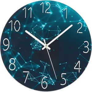2024 yeni Modern İskandinav Minimalist Mdf ahşap toptan duvar saati özel yuvarlak sessiz basit saat dekorasyon