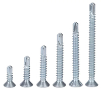Yaente Factory 304/410 Stainless Steel Phillips Drill Tail Self-Tapping Self-Drilling Head Screw