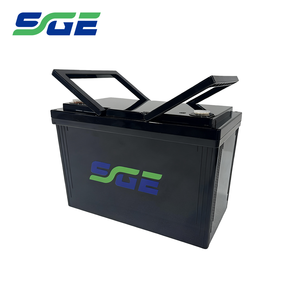 Batterie de véhicule haute puissance en gros, conception étanche 12,8 V 100 Ah, faible résistance interne pour voiturette de golf - Product Image 1