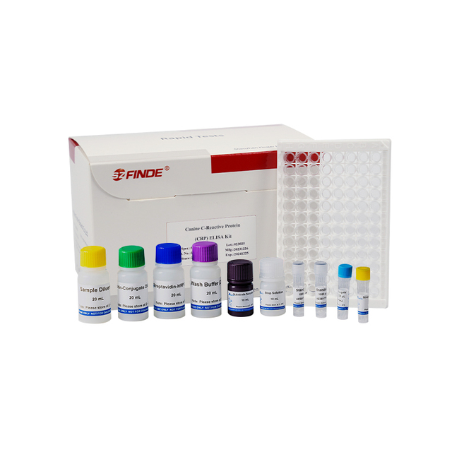 Canine C-Reactive Protein (CRP) ELISA Test Kit Accurate Veterinary Instrument for Diagnosis