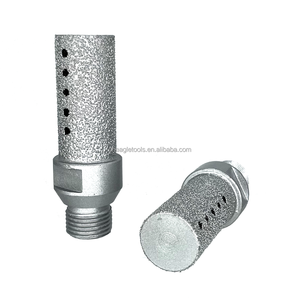 Brocas de enrutador de máquina CNC de diamante de 1 "de alto rendimiento, herramienta de diamante D25, brocas de fresado de dedo de diamante para granito de cerámica y cuarzo - Product Image 3
