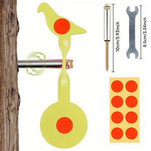 360Rotating Bird Shape Steel Marker Spinner with Hanging Hook for Outdoor Practice Positioning and Visual Training - Product Image 5