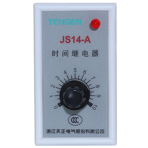 รีเลย์ตั้งเวลา Tianzheng Electric รุ่น JS14-A 10 วินาที 30 วินาที 60 วินาที 220V 380V 36V สามเฟส - Product Image 1