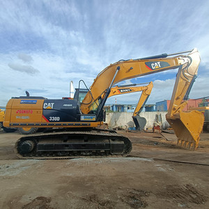 รถขุด CAT 330D ขนาดใหญ่ ประสิทธิภาพดี น้ำหนัก 33 ตัน พร้อมบุ้งกี๋ขุดขนาด 1.65 ลูกบาศก์เมตร รถขุดตีนตะขาบมือสอง - Product Image 2
