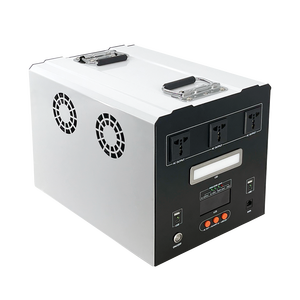 Centrale Électrique Hybride d'Urgence 2000W, Générateur <span class=keywords><strong>Solaire</strong></span> 1.5kW avec MPPT, Onduleur à Onde Sinusoïdale Pure UPS, <span class=keywords><strong>Kit</strong></span> Générateur Li-ion Hors Réseau - Product Image 3