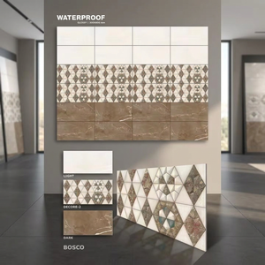 Nouvelle conception de carrelage mural en céramique numérique brillant 3D glacé 300x600mm (12x24 pouces) pour la décoration intérieure de la maison, carrelage extérieur pour mur - Product Image 2