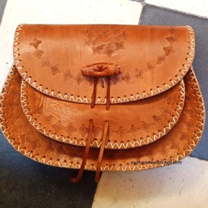 Bolso grande de cuero suave con doble asa para Weekender y boda, compras de comestibles y necesidades de pañales, bolso de mano, bolsillo de regalo - Product Image 1