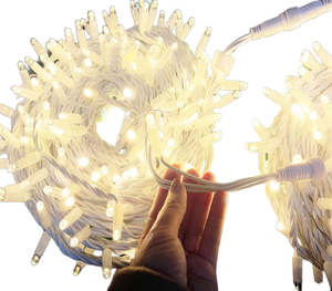 ไฟประดับ LED สายยาวกลางแจ้ง Grandview วัสดุ PVC มาตรฐาน IP67 ความยาว 10 เมตร แสงสีขาวนวล 2700K ปรับความสว่างได้ เหมาะสำหรับการตกแต่ง - Product Image 1