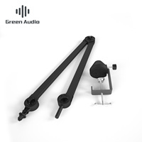 Support de microphone d'enregistrement professionnel GAZ-50 support de bras de ciseaux de perche de Suspension avec microphone de support de pince de micro