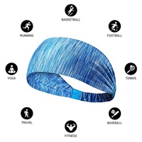 Shuntaixin-bandeau à mèches personnalisé avec Logo unisexe, bandeau de Football, Yoga, femme, bandeau de cheveux athlétique, tissu élastique de Fitness, bandeau de Sport
