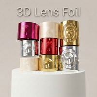 Rollos de Lámina para Estampado en Caliente con Efectos Ópticos Sorprendentes y Posicionamiento de Alta Precisión para Etiquetas de Embalaje, Lámina 3D