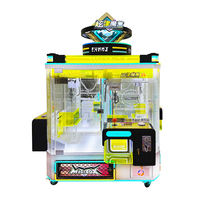 Machine à griffes à monnayeur 4 joueurs pour peluches et cadeaux, modèle Creatfun, très populaire