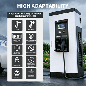 Chargeur Ccs2 Type Fast Ev Fabricant 30kw 40kw 60kw 120kw 150kw Station <span class=keywords><strong>de</strong></span> <span class=keywords><strong>recharge</strong></span> <span class=keywords><strong>pour</strong></span> véhicules commerciaux <span class=keywords><strong>pour</strong></span> voitures électriques - Product Image 5