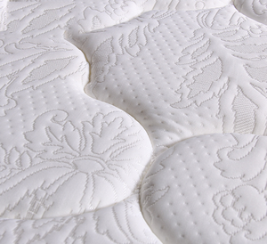 Matelas à ressorts ensachés 23 cm, tissu tricoté, latex naturel, bordure en velours, mousse haute densité, emballage en rouleau, taille Queen - Product Image 2